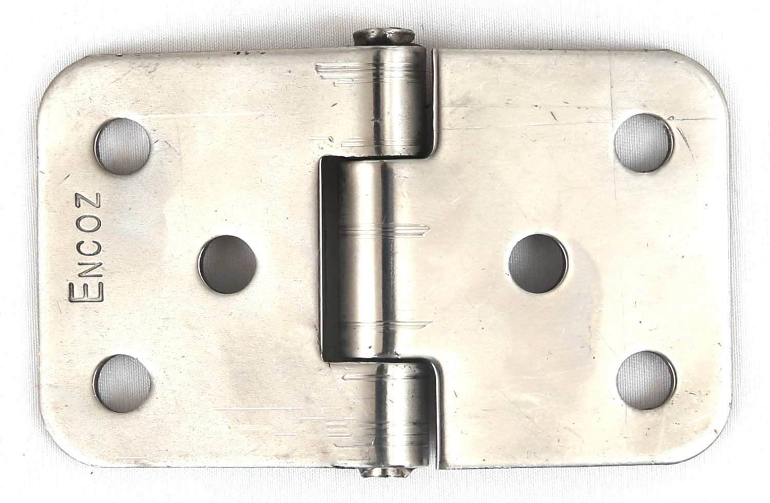 Door Hinges 6 hole 4 inch Diesel Generator Canopy Door Hinges HN038 6 Hole 4 '' Length 2.5 '' Width Set of 2 Pieces - Image 1
